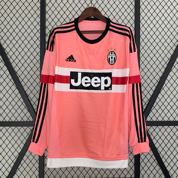 Thailande Maillot Juventus Exterieur ML Retro 2015 2016